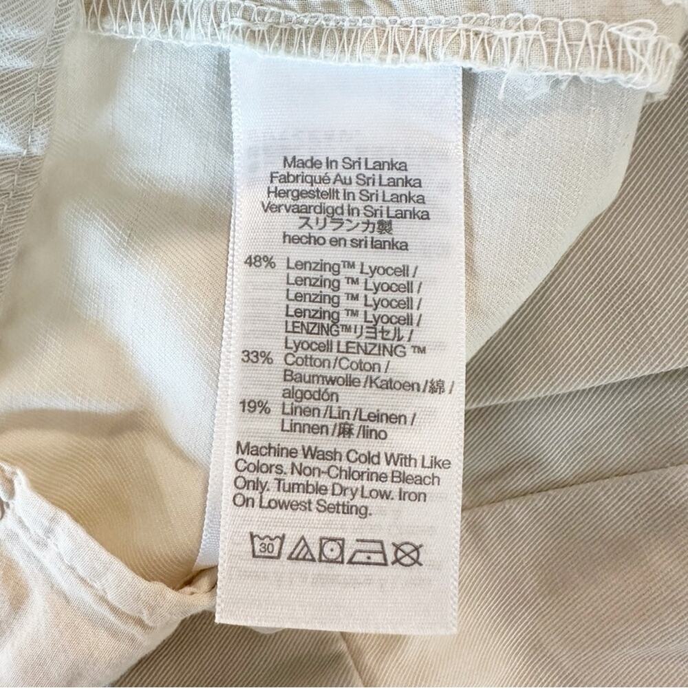 Madewell Pants Womens Slouchy Straight Drapey Twill Muted Stone Size‎ 4 - Picture 12 of 12